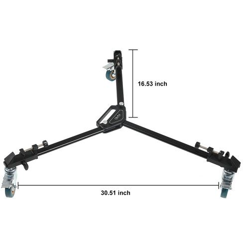  GVM Tripod Dolly for Camera Photo Lighting