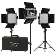 GVM 560AS Bi-Color LED Light Panel (3-Light Kit)