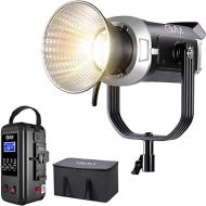 GVM 600W Led Video Light, Bi-Color Led Studio Light Photography Lighting with APP/DMX Control, 2700K to 7500K 128000lux/1m Continuous Lighting for Studio, Video Shooting, Gaming, Broadcasting