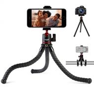 GVM Great Video Maker GVM Phone Tripod,Portable and Flexible Smartphone Tripod Compatible with iPhone/Android/Camera/GoPro