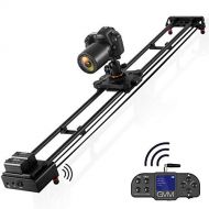 GVM Great Video Maker GVM Series Camera Slider 15.7 and 31.4 DSLR Photographic Lighting, Black (4080 Slider)