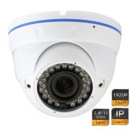 GW Security Inc GW Security VD5489IP H.265 POE IP Security HD IP 5MP (1920P1080P) Dome Camera White (GW5088IP)