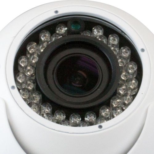  GW Security Inc GW Security VD5489IP H.265 POE IP Security HD IP 5MP (1920P1080P) Dome Camera White (GW5088IP)