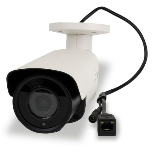  GW Security Inc GW Security VDG2040IP HD Network ONVIF PoE 5MP 1080P Security Bullet IP Camera (White)