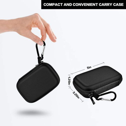  [아마존베스트]GWCASE Hard Case Compatible with SanDisk 500GB/ 1TB/ 2TB Extreme Portable SSD - Up to 1050MB/s - USB-C, USB 3.2 Gen 2 - External Solid State Drive. Carrying Travel Holder for USB Cables.