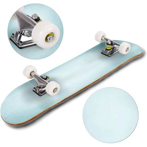  GWFERC Shiny eps10 Abstract Background Skateboard 31x8 Double-Warped Skateboards Outdoor Street Sports Skateboard for Beginners Professionals Cool Adult Teen Gifts