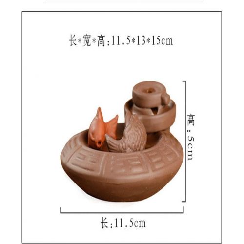  인센스스틱 GXSMG Creative Backflow Incense Burner Ceramic Incense Stick Holder Aromatherapy Censer for Home Office Living Room Teahouse