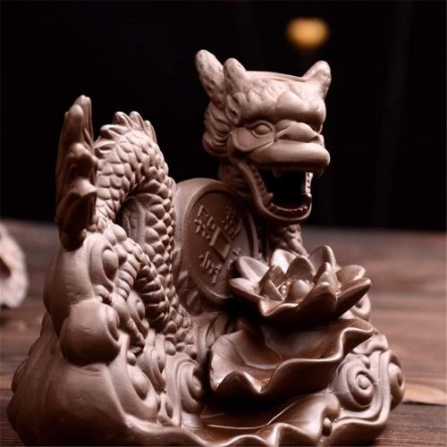  인센스스틱 GXSMG The Lucky Dragon Censer Home Decor Creative Smoke Backflow Incense Cones The Monk Incense Stick Holder