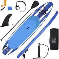 GYMAX Inflatable Stand Up Paddleboard, 6.5