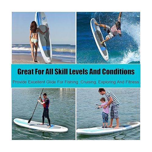  Gymax Paddle Board, 6