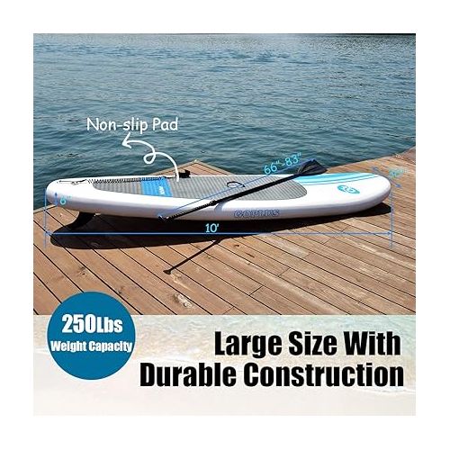  Gymax Paddle Board, 6