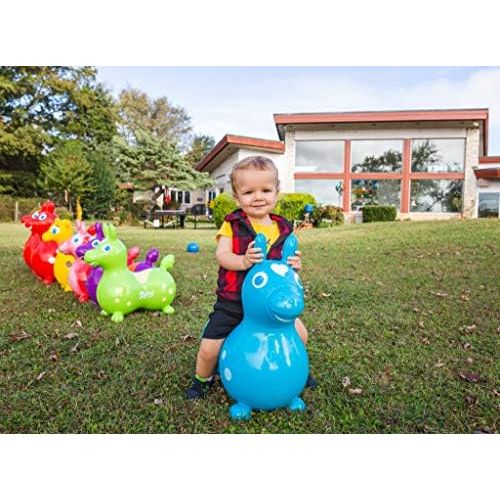  GYMNIC Rody the Horse Childs Bounce and Ride, Lime Green