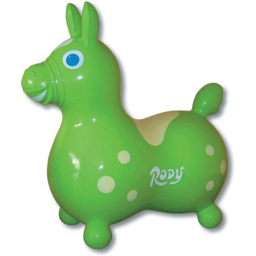  GYMNIC Rody the Horse Childs Bounce and Ride, Lime Green