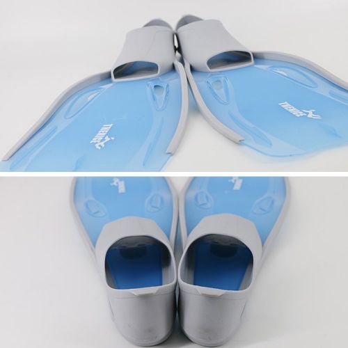  GYMTOP Swimming Fins for Men and Women - Full Foot Snorkeling Flippers Pink and Blue for Swim Training Scuba Diving & Snorkeling