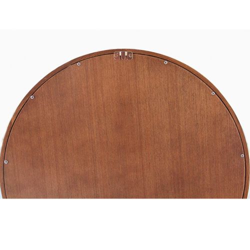  GYX-Bathroom Mirror Modern Round Metal Frame Wall Mount Mirror, Bathroom Mirror, Chic Wall Mirror Bedroom Decorating Mirror