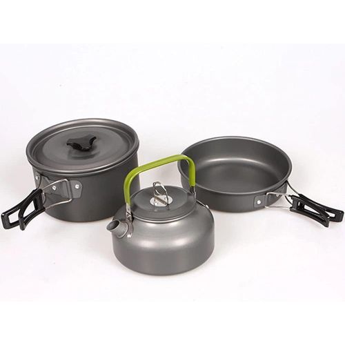  GYZCZX Quality Camping Cookware Outdoor Cookware Set Camping Tableware Cooking Set Travel Tableware Cutlery Utensils Hiking Picnic Set