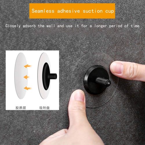  GZZ Bathroom Vanity Wall Mounted Shaving Mirror Bathroom Shaving Mirror 1-3X Magnification + Normal 6-Inch Single side/Double-sided Round Wall Mounted Vanity Mirror Swivel, Extendable