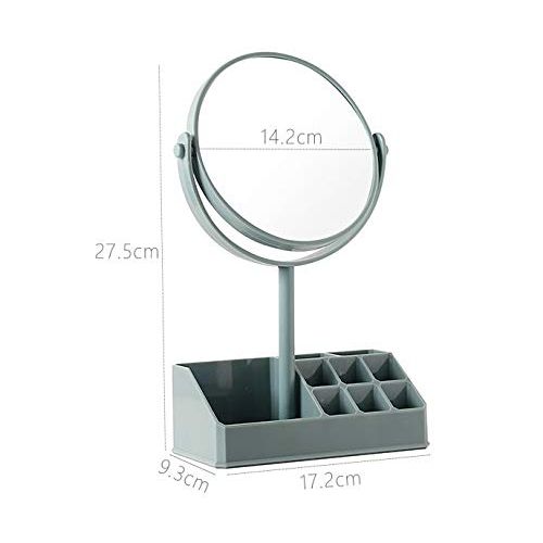  GZZ Bathroom Vanity Wall Mounted Shaving Mirror Foldable Standing Make-Up Mirror Cosmetic Mirror Freestanding Table Mirror for Bathroom Bedroom, Shaving Mirror Vanity Mirror Double Wit