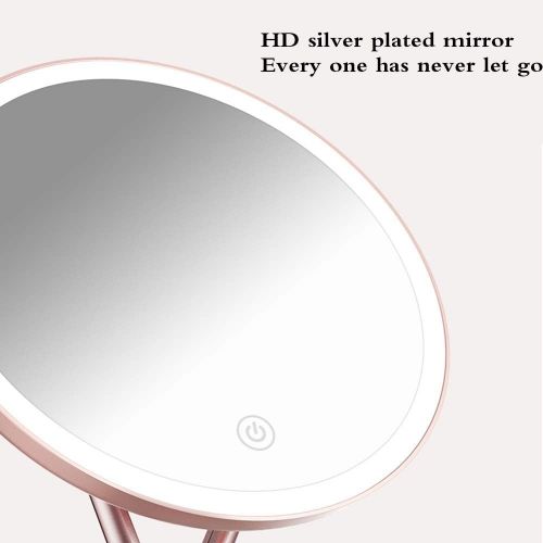  GZZ Bathroom Vanity Wall Mounted Shaving Mirror Freestanding Cosmetic Mirror 5x Zoom7 inch Make Up Mirror Pedestal Table Mirror for Bathroom Bedroom Shaving Mirror Cosmetic Vanity Mirr