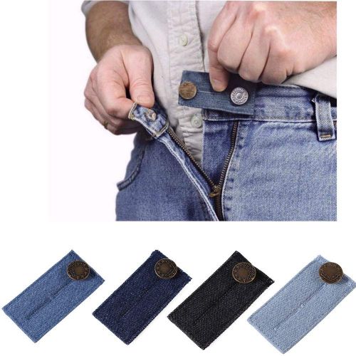  Gaddrt 1 Packung Elastic Waist Extender Starke verstellbare Hose Button Easy Fit Bund