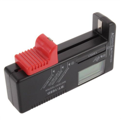  Gaddrt Indikator Batteriezellenpruefgerat AA AAA C/D 9V Volt Knopfpruefer Batterietester