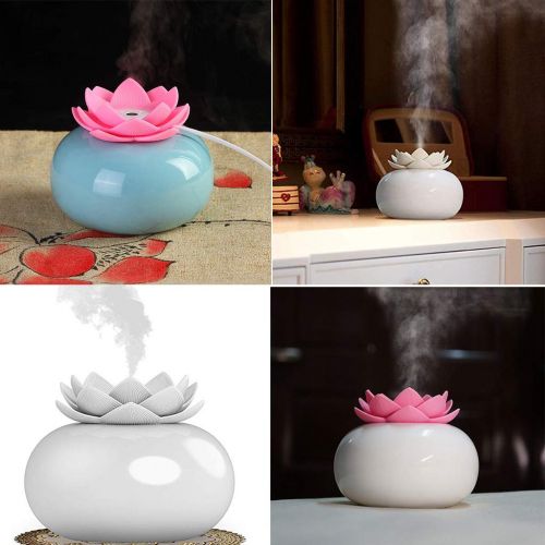  Gaddrt Humidifier Gaddrt 10x9cm Tragbarer Minihaus-USB-Luftbefeuchter-Reiniger Zerstauber-Luftreiniger-Diffuser 200ml Luftbefeuchter Diffuser