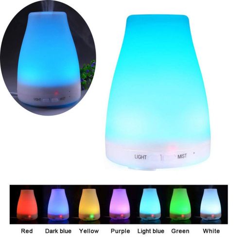  Gaddrt Humidifier Gaddrt USB LED Nachtlicht LuftbefeuchterLED Ultraschall Aroma Essential Diffuser Luftbefeuchter Luftreiniger Aromatherapie Humidifier 125ml