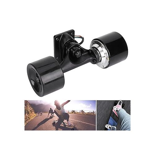  72mm Drive Scooter Hub Motor 350W Electric Skateboard Powered DIY Brushless Hub Motor Kit for Replacement Part Wheel Skateboarding Equipment