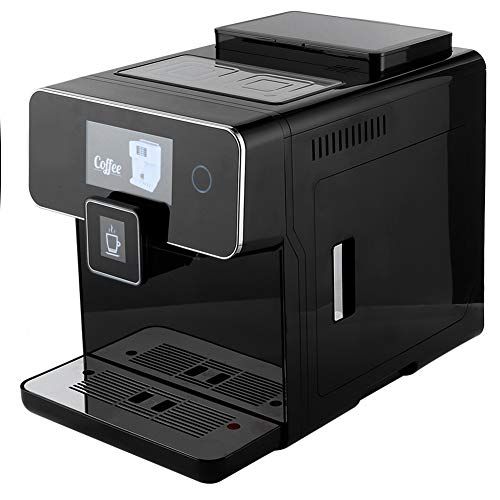  Gaeirt Full?automatic Espresso Coffee Machine, Commercial Coffee Maker with Touch Screen 19-BAR Pressure Pump for Cappuccino, Latte, Cafe Americano, Hot Water, Foamed Milk(us plug)