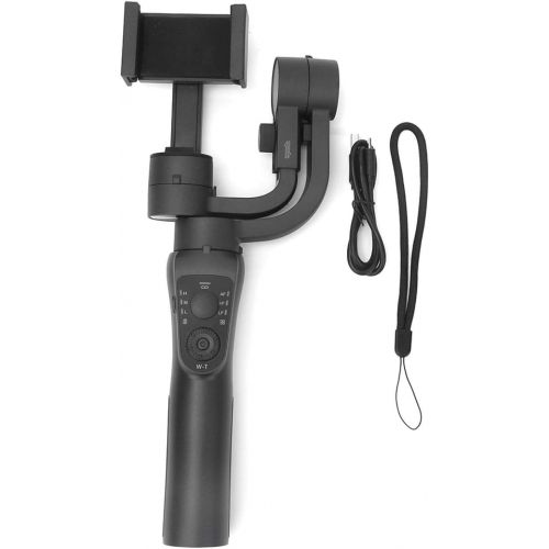  Gaeirt Handheld Three-axis Phone Stabilizer, One Key into Panorama Shooting Mobilephone Stabilizer for Below 6.0 inches Smartphone