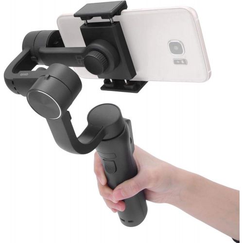  Gaeirt Handheld Three-axis Phone Stabilizer, One Key into Panorama Shooting Mobilephone Stabilizer for Below 6.0 inches Smartphone