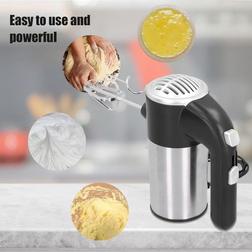  Gaeirt Electric Blender, Rustproof Hand Mixer, Electric Blender for Salad Dressings, Mousses, Cream Mixes