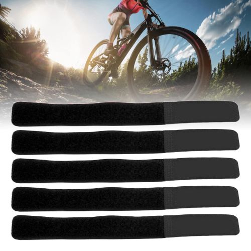  Gaeirt Bike Securing Straps, Bike Rack Strap Detachable for Bike Rack for Backpacks Skis(Black)