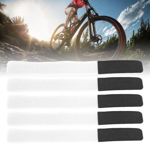  Gaeirt Bike Securing Straps, Bike Rack Strap Detachable for Bike Rack for Backpacks Skis(White)