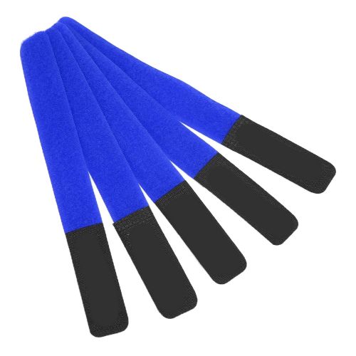  Gaeirt Bike Securing Straps, Detachable Reusable Bike Rack Strap Nylon for Backpacks Skis for Bike Rack(Blue)