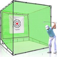 [아마존베스트]Gagalileo Golf Net Golf Hitting Cage Practice Driving Net Heavy Duty Golf Net High Impact with Target Training Aids Automatic Ball Return Net for Backyard(Style Optional)