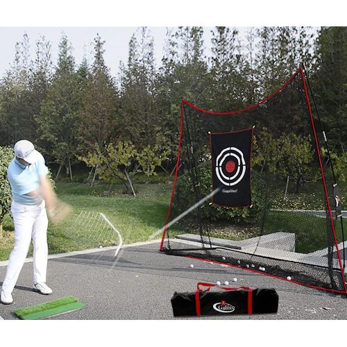  [아마존베스트]Gagalileo Golf Practice Net for Backyard Golf Net Driving Range Golf Hitting Nets for Indoor with Golf Target and Carry Bag(Optional)