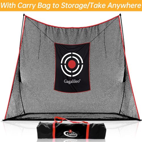  [아마존베스트]Gagalileo Golf Practice Net for Backyard Golf Net Driving Range Golf Hitting Nets for Indoor with Golf Target and Carry Bag(Optional)