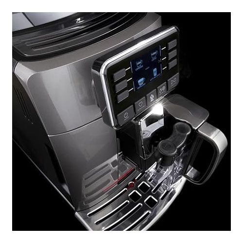  Gaggia Cadorna Prestige Super-Automatic Espresso Machine, Medium, 60.8 fl.oz. Anthracite
