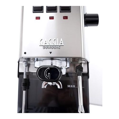  Gaggia RI9380/46 Classic Evo Pro, Small, Brushed Stainless Steel