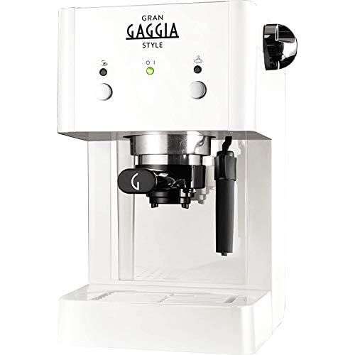  Gaggia RI8423/21 Gran Style Kaffeemaschine, weiss