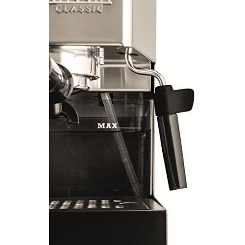  Gaggia Siebtrager Espressomaschine, Dampfduese, Edelstahl