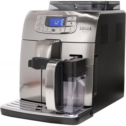  Gaggia RI8263/47 Velasca Prestige Espresso Machine, Stainless Steel