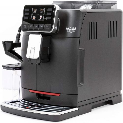  Gaggia Cadorna Milk Super-Automatic Espresso Machine, Black, Medium