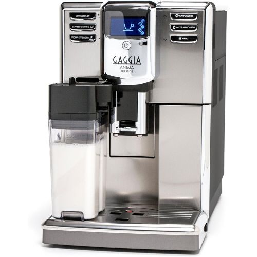  Gaggia Anima Prestige Automatic Coffee Machine, Super Automatic Frothing for Latte, Macchiato, Cappuccino and Espresso Drinks with Programmable Options