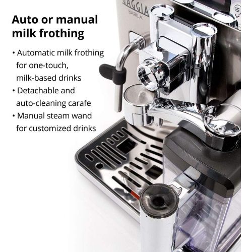  [아마존베스트]Gaggia Babila Espresso Machine, Stainless Steel