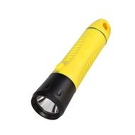 GaiGaiMall Professional Diving Flashlight Waterproof LED Diving Light Torch with Built-in Rechargeable Battery for Scuba Diving, Camping, Hiking, etc.