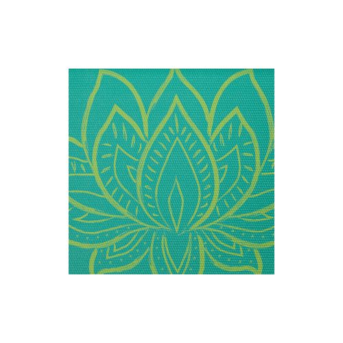  Gaiam Premium Print Reversible Yoga Mat, Elephant, 5mm