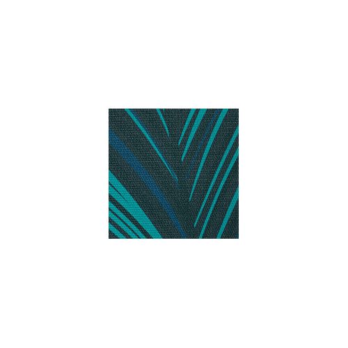  Gaiam Premium Print Reversible Yoga Mat, Turquoise Lotus, 6mm