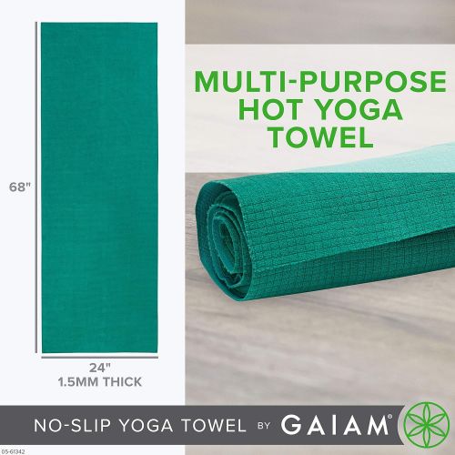  [아마존베스트]Gaiam Rutschfeste Yoga-Handtuecher.